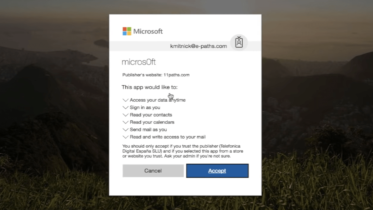 Ransomware installation